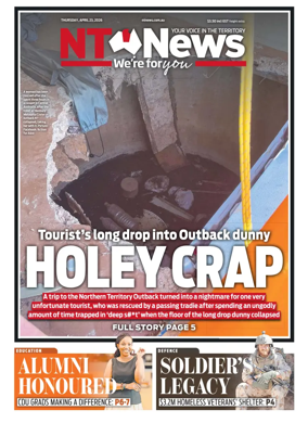 Cover of NT News
