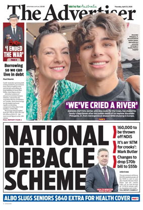 Cover of The Advertiser