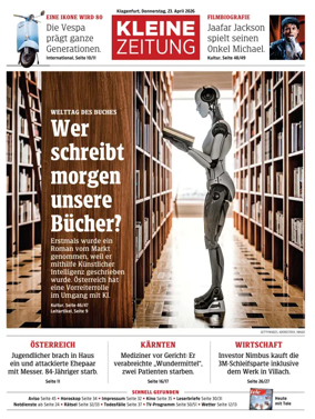 Cover of Kleine Zeitung Kaernten