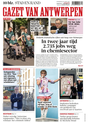 Cover of Gazet van Antwerpen Stad en Rand