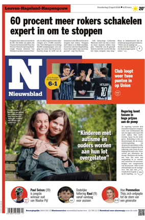 Cover of Het Nieuwsblad