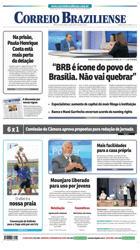 Cover of Correio Braziliense