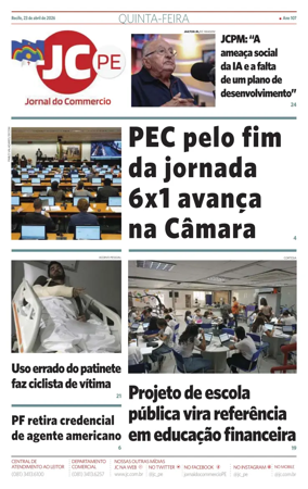 Cover of Jornal do Commercio