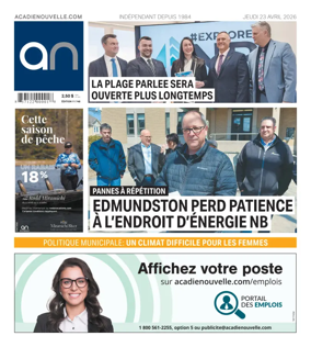 Cover of Acadie Nouvelle