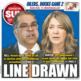 Cover of Edmonton Sun
