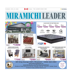 Cover of Miramichi Leader
