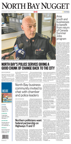 Cover of North Bay Nugget