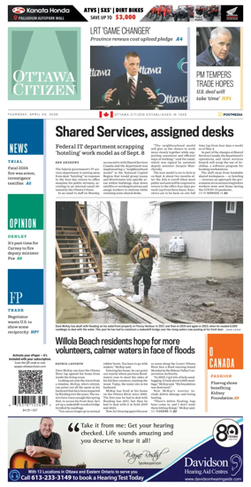 Cover of Ottawa Citizen