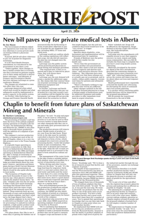 Cover of Prairie Post (East Edition)