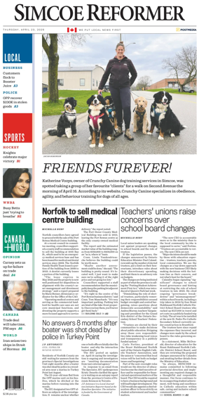 Cover of Simcoe Reformer
