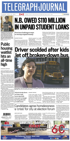 Cover of Telegraph-Journal