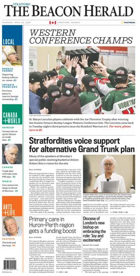Cover of The Beacon Herald