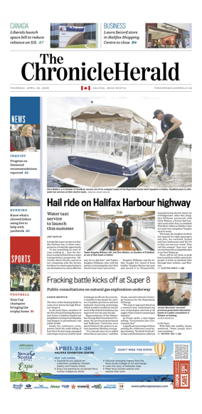 Cover of The Chronicle Herald (Metro)