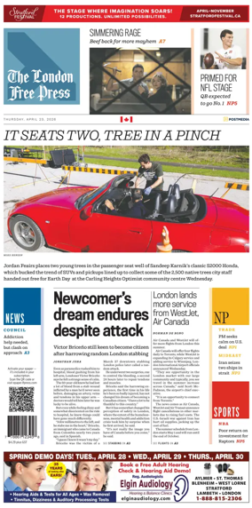 Cover of The London Free Press