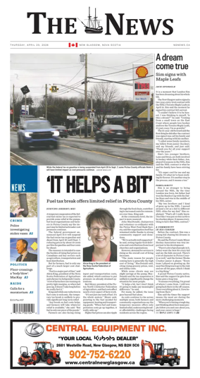 Cover of The News (New Glasgow)