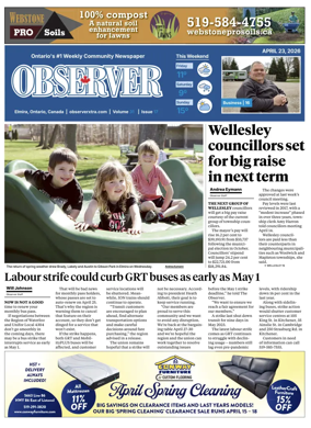 Cover of The Woolwich Observer