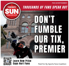 Cover of Toronto Sun