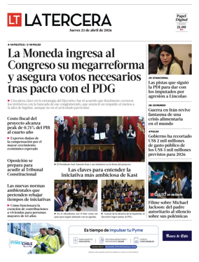 Cover of La Tercera