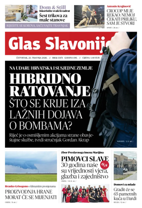 Cover of Glas Slavonije