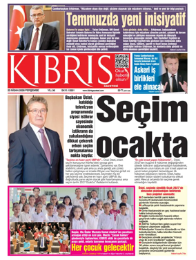 Cover of Kibris Gazetesi
