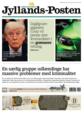 Cover of Jyllands-Posten