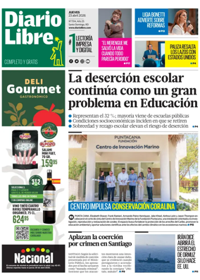 Cover of Diario Libre (Republica Dominicana)