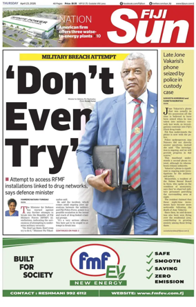 Cover of Fiji Sun