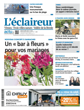 Cover of L'Eclaireur (Vimeu Trois villes soeurs Vallee de la Bresle)
