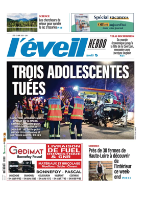 Cover of L'Eveil Hebdo