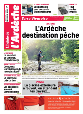 Cover of L'Hebdo de l'Ardeche – edition centre