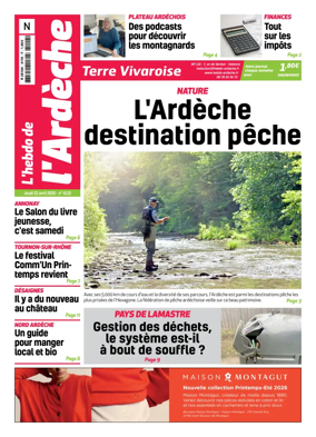 Cover of L'Hebdo de l'Ardeche – edition Nord