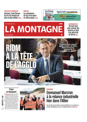 Cover of La Montagne (Riom)