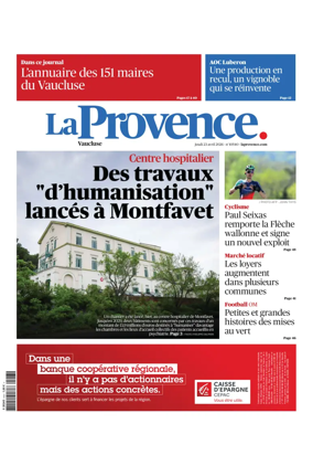 Cover of La Provences Vaucluse