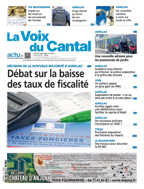 Cover of La Voix du Cantal
