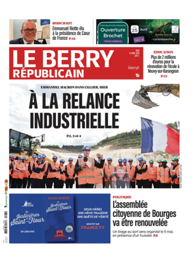 Cover of Le Berry Republicain
