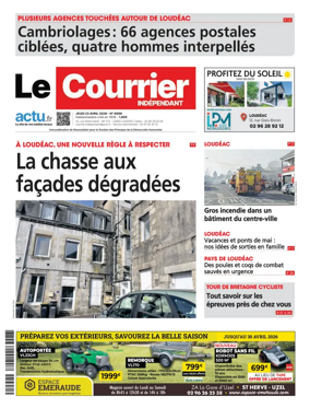 Cover of Le Courrier Independant