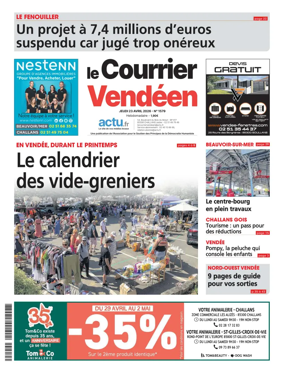 Cover of Le Courrier Vendeen