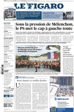 Cover of Le Figaro