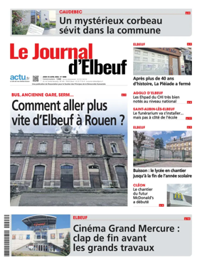 Cover of Le Journal d'Elbeuf
