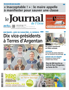 Cover of Le Journal de l'Orne