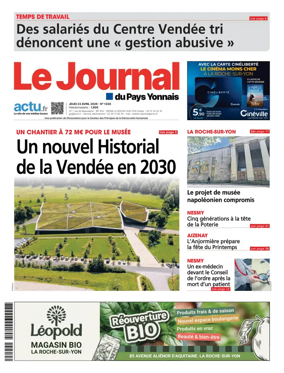 Cover of Le Journal du Pays Yonnais