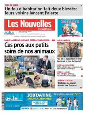 Cover of Les Nouvelles - L'Echo Flechois (FL)