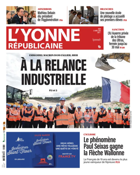 Cover of L'Yonne Republicaine