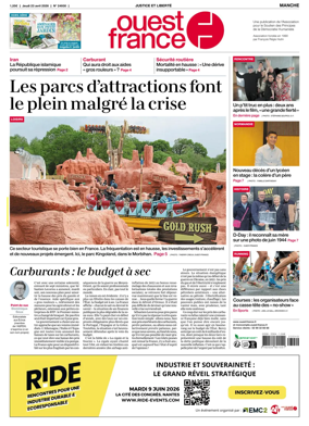 Cover of Ouest France (Manche)