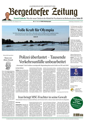 Cover of Bergedorfer Zeitung