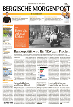 Cover of Bergische Morgenpost Wermelskirchen/Huckeswagen/Radevormwald