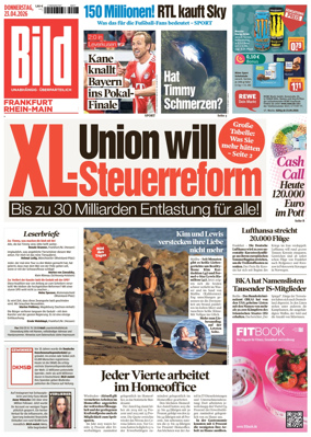 Cover of BILD Frankfurt