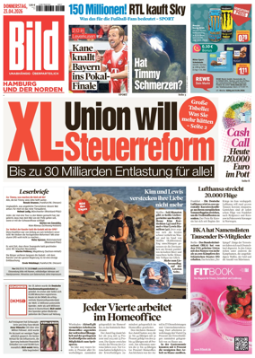Cover of BILD Hamburg