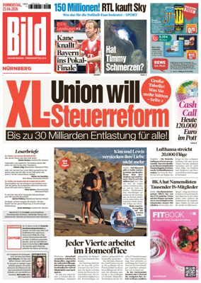 Cover of BILD Nurnberg
