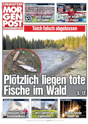 Cover of Chemnitzer Morgenpost